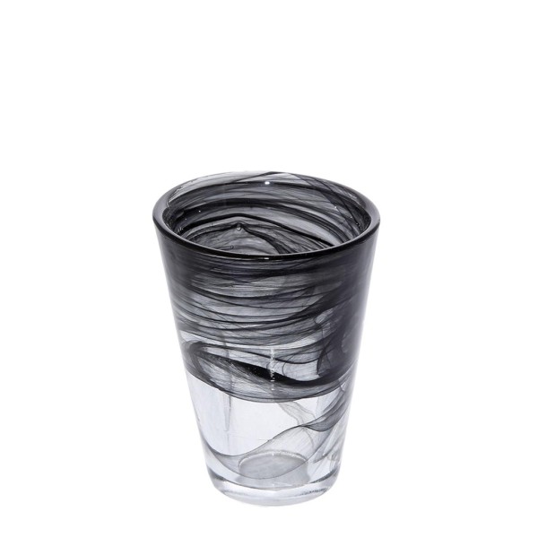 DIS. ATLAS ΠΟΤΗΡΙ ALABASTER ΜΑΥΡΟ 180ML 8.5x9 | Συσκευασία 6 τμχ