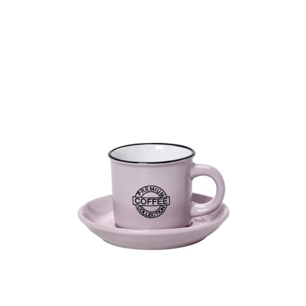 DIS. COFFEE ΦΛΙΤΖ.&ΠΙΑΤ. ESPRESSO  ΡΟΖ 90ML 11x6.3EK | Συσκευασία 12 τμχ