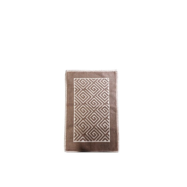 LABYRINTH BROWN ΧΑΛΙ 90% COTTON/10% POLYESTER 40Χ60ΕΚ | Συσκευασία 4 τμχ