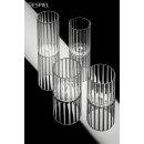 SLIM-OPTIC WHISKEY 320ML BOROSILICATE 7,5X8,5CM | Συσκευασία 4 τμχ