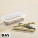 DIS.DAY ΣΕΤ6 ΚΟΥΤΙ ΜΕ ΚΛΙΠ ΣΑΚΟΥΛΩΝ 3ΧΡΩΜΑΤΑ ASS. | Συσκευασία 6 τμχ