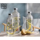 ICONIC BOTTLE W/ METAL LID 360CC H: 17,85 D: 6 P/1224 OB6/PR.BC. | Συσκευασία 6 τμχ