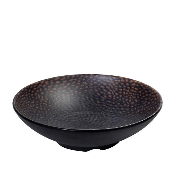 SUNSET MELAMINE ΠΙΑΤΟ ΒΑΘΥ ΣΤΡΟΓΓ. ΚΑΦΕ D23,5Χ6,5ΕΚ | Συσκευασία 4 τμχ