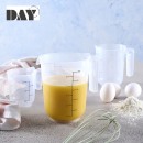 DAY ΔΟΣΟΜΕΤΡΗΤΗΣ ΔΙΑΦΑΝΟΣ ΣΕΤ3 PP 250ML/500ML/1000ML | Συσκευασία 15 τμχ