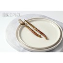 ANTIQUE CUT ΜΑΧΑΙΡΙ STEAK ΧΡΥΣΟ ΛΑΒΗ - NEW BLADE-  ΧΡΩΜΑ ΞΥΛΟΥ SS420 1,5MM 23EK | Συσκευασία 12 τμχ