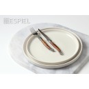 ANTIQUE CUT ΜΑΧΑΙΡΙ STEAK ΑΣΗΜΙ ΛΑΒΗ - NEW BLADE- ΧΡΩΜΑ ΞΥΛΟΥ SS420 1,5MM 23EK | Συσκευασία 12 τμχ