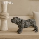 ΦΙΓΟΥΡΑ BULLDOG ΓΕΩΜΕΤΡΙΚΗ ΜΑΥΡΗ Χ27,5Χ11,5Χ15,4ΕΚ