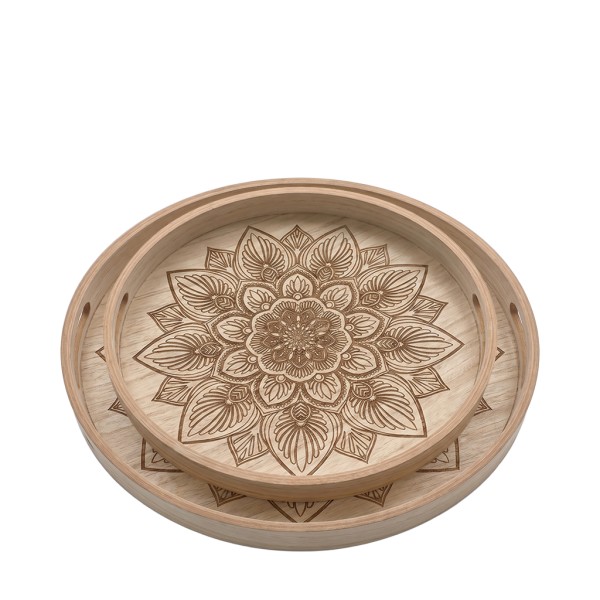 ΔΙΣΚΟΙ ΔΙΑΚΟΣΜΗΤΙΚΟΙ ΣΕΤ/2 MDF 2/SET 30X30X4.5ΕΚ/35X35X4.5ΕΚ