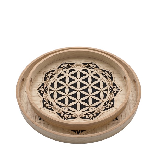 ΔΙΣΚΟΙ ΔΙΑΚΟΣΜΗΤΙΚΟΙ ΣΕΤ/2 MDF 30X30X4.5ΕΚ/35X35X4.5ΕΚ