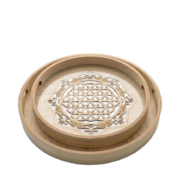 ΔΙΣΚΟΙ ΔΙΑΚΟΣΜΗΤΙΚΟΙ ΣΕΤ/2 MDF 30X30X4.5ΕΚ/35X35X4.5ΕΚ