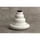 SIDERS ΒΡΑΧΑΚΙ ΣΤΡΟΓΓ. IVORY 15,5Χ15,5Χ2ΕΚ | Συσκευασία 4 τμχ