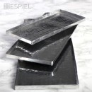 DIS. PANDORA ALUM. ΠΛΑΤΩ ΑΛΟΥΜ. ΟΡΘΟΓ. STEP ''ΣΦΥΡΗΛΑΤΟ'' 31X14EK | Συσκευασία 4 τμχ