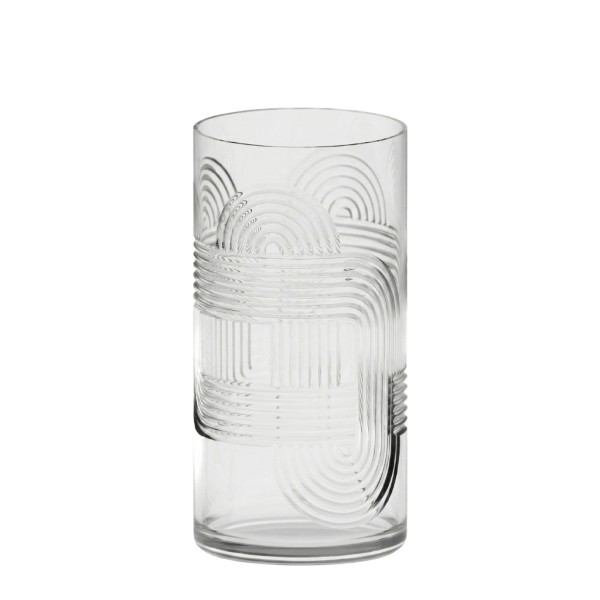 VIOLA LONG DRINK 430ML H:14,1 D:7,1CM. SB3.OB18 P/648 | Συσκευασία 3 τμχ