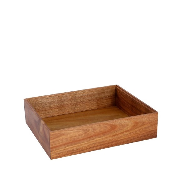 ΚΟΥΤΙ ΑΚΑΚΙΑΣ ΣΤΟΙΒΑΖΟΜΕΝΟ GN1/2 H: 8,5CM 32,5X26,5X8,5EK.