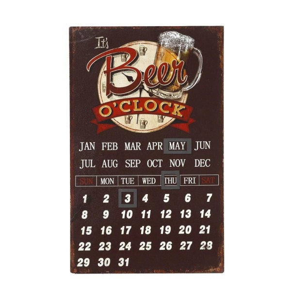 ΗΜΕΡΟΛΟΓΙΟ ''BEER O'CLOCK'' 40ΕΚ | Συσκευασία 3 τμχ