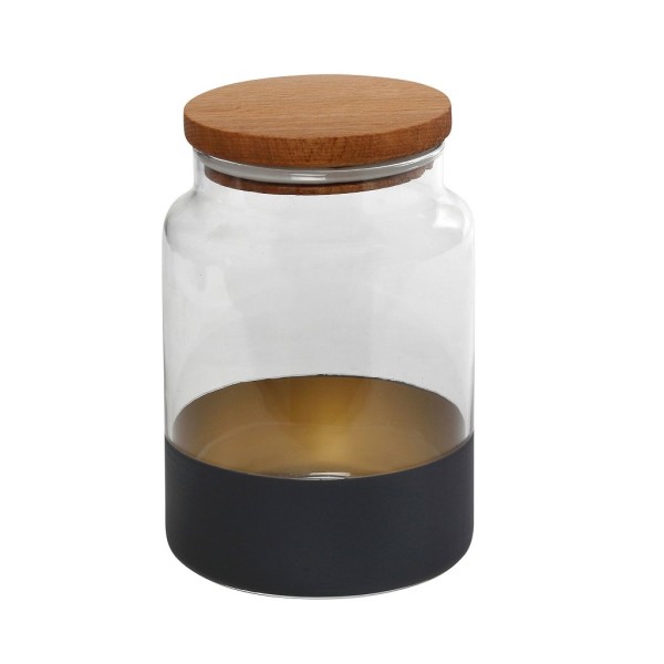 DIS. ALFA BLUE-GOLD ΔΟΧΕΙΟ ΜΕ ΚΑΠΑΚΙ 890ML 10X14,5EK | Συσκευασία 4 τμχ