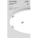 SE LED 47 RONDO BLACK CEILING 48W 3CCT 3 YEARS WARRANTY