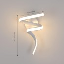 SE LED 19 PENZO WHITE WALL LAMP 15W 3CCT 3 YEARS WARRNTY