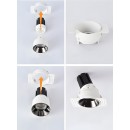SE-SP-TR-WH TRIXI SPOTLIGHT TRIMMLESS WHITE GU10/G75 FOR HOLE 