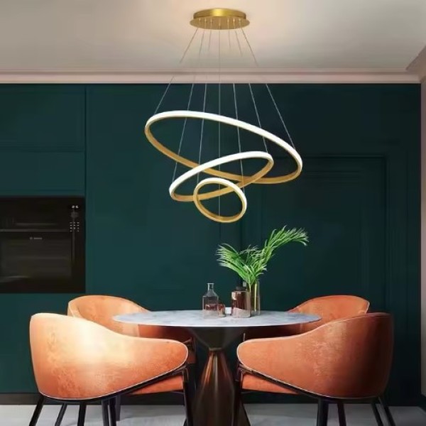 SE LED 60 DAMITA GOLD PENDANT 60x40x20cm 70W 3CCT IP20 2 YEARS WARRANTY