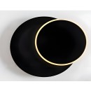 SE LED 25  LONA WALL LAMP BLACK 10*2W 3CCT 25x5cm IP20 220V 2 YEARS WARRANTY