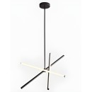 SE LED 50 VAMOS PENDANT BLACK 22W 3CCT 50x50x110cm IP20 220V 2 YEARS WARRANTY