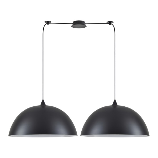 SE21-BL-B10-BL2-MS50 ADEPT PENDANT Black Metal Pendant+