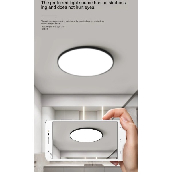 SE LED 36 RONDO BLACK CEILING 36W 3CCT 3 YEARS WARRANTY