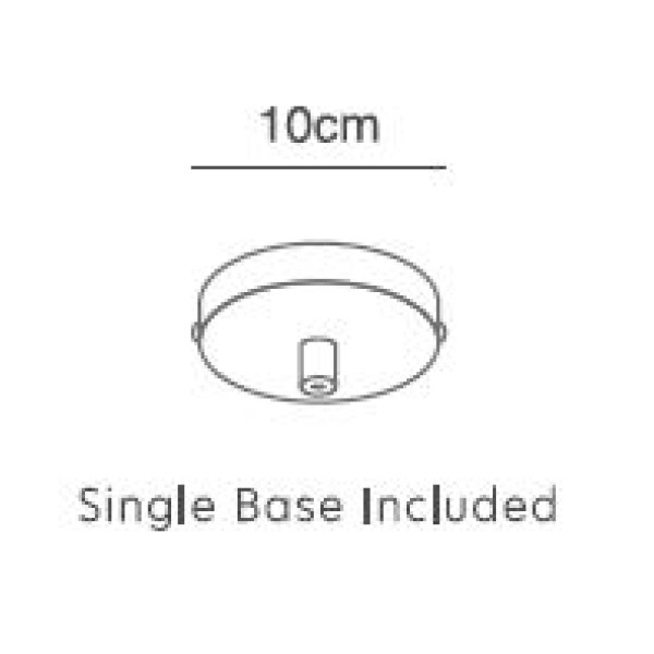 SE 149-GY IRIS PENDANT LAMP GREY 1E2