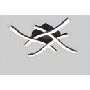 SE LED 45 COSIMA BLACK 45x45x8cm 32W 3CCT IP20 2 YEARS WARRANTY