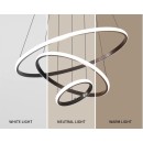 SE LED 60 DAMITA BLACK PENDANT 60x40x20cm 70W 3CCT IP20 2 YEARS WARRANTY