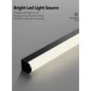 SE LED 50 BEATRICE BLACK PENDANT 80x8x16cm 50W IP20 3CCT 2 YEARS WARRANTY