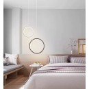 SE LED 16 AINA BLACK AND WHITE PENDANT 16x22cm 16W IP20 3CCT 2 YEARS WARRANTY