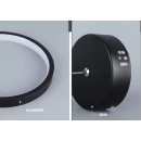 SE LED 10 AINA BLACK PENDANT 22x22cm 10W IP20 3CCT 2 YEARS WARRANTY