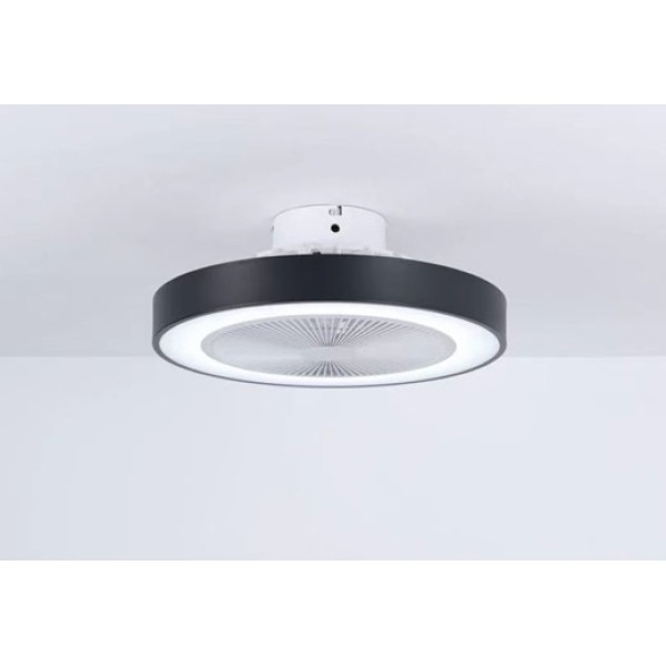 SE LED F50 MARCO BLACK FAN 30W*2 SMART WITH CONTROL 50X50X20cm 3000k-6500k 85-265V 2 YEARS WARR