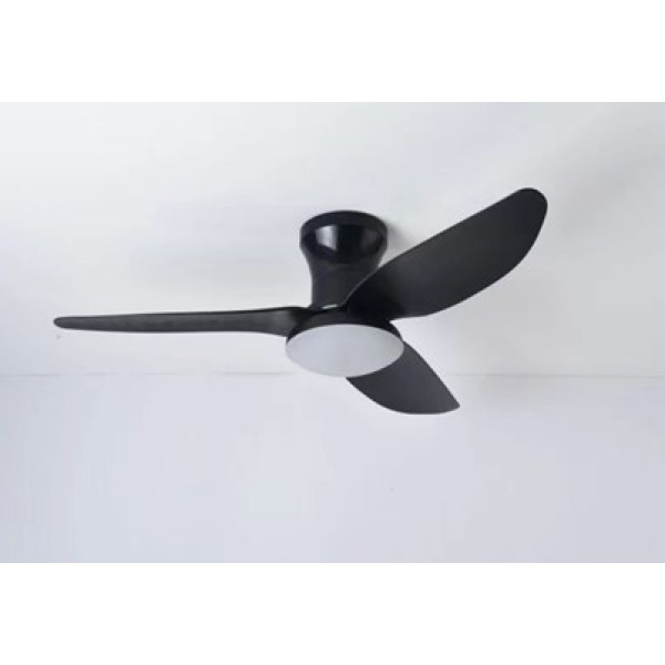 SE LED F100 WINDY BLACK FAN 30W*2 SMART WITH CONTROL 100x100x50cm 3000k-6500k 85-265V 2 YEARS W