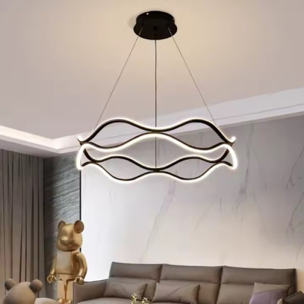 SE LED 60 ABER PENDANT BLACK 62W 3CCT 60x100cm IP20 220V 2 YEARS WARRANTY