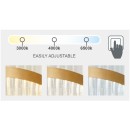 M6612-800R TORRENT BRUSHED GOLD PENDANT Γ3