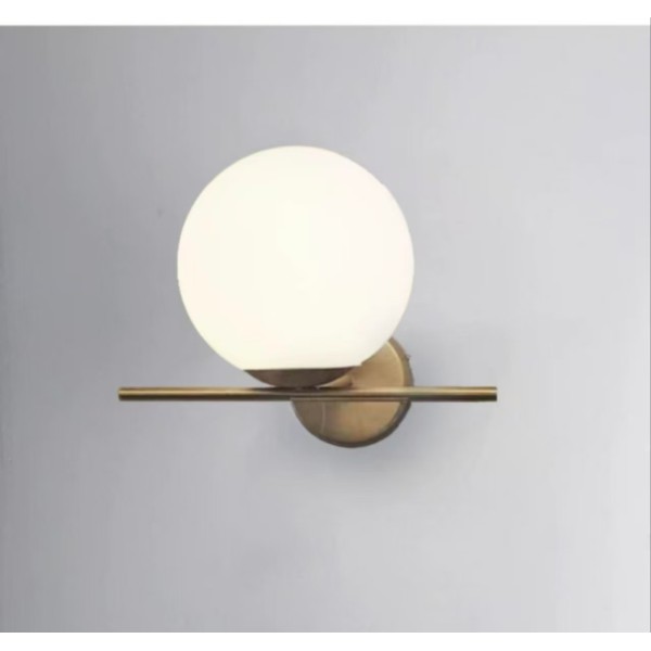 SE21-BR-15 SIRI WALL LAMP BRASS E14 20x20x20cm IP20 220V 2 YEARS WARRANTY