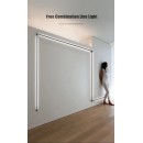 SM-UL-W-C Linear Slim Surfaced mounted Upper and Lower Wall Connector DC24V IP44