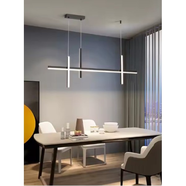 SE LED 27 BEATRICE BLACK PENDANT 100x6x13cm 27W IP20 3CCT 2 YEARS WARRANTY