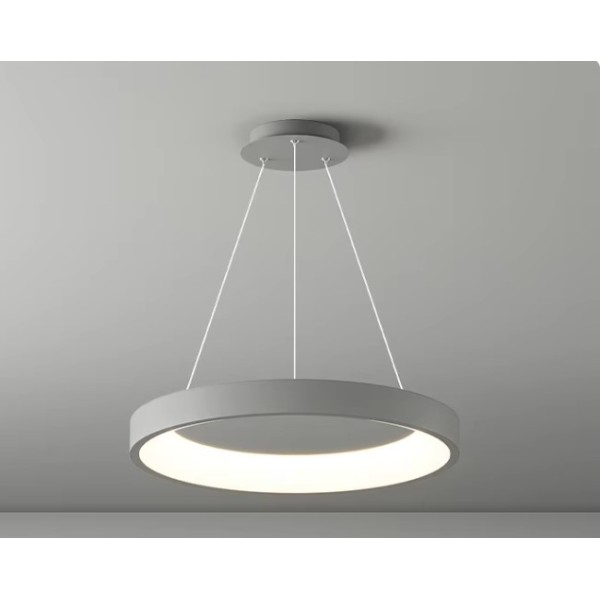 SE LED 32 ΚΑΙΤΟ GREY PENDANT 50x50x100cm 32W 3CCT IP20 2 YEARS WARRANTY