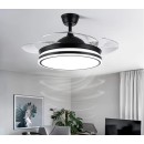 SE LED 36 FAMA BLACK FAN 105x35cm 36W IP20 3CCT 2 YEARS WARRANTY