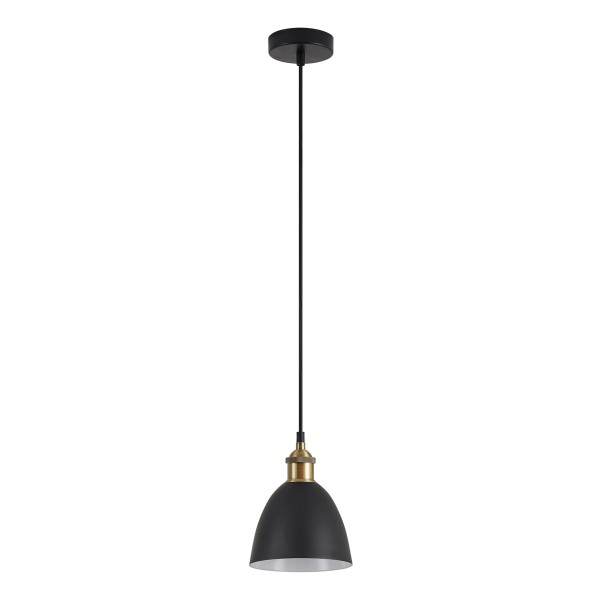 SE21-BR-10-MS2 MAGNUM BRONZE Black Metal Shade Pendant+