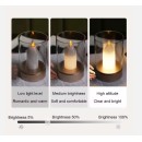 SE LED 13 YURI BLACK TABLE BATTERY LAMP LED RECHARGEABLE 8,5x13cm 3w 3000k CHARGING TIME : 4 ho