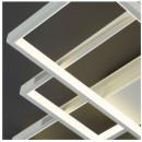 SE LED 4 TESSERA WHITE 58*32*10cm 3CCT WITH MEMORY IP20 28W 2 YEARS WARRANTY