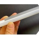 SE-SCL-126 STRAIGHT ALUMINIUM CLIPS 1M FOR SILICON 1,2*0,6CM (77-50536)