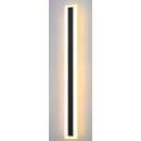 SE LED 60 AXIS OUTDOOR WALL LAMP BLACK 18W 3000K L 600mm