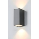 SE-WL-S2-DG CUADRO UP-DOWN WALL LAMP GU10 DARK GREY
