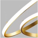 SE LED 60 DAMITA GOLD PENDANT 60x40x20cm 57W 3CCT WITH MEMORY IP20 2 YEARS WARRANTY A1